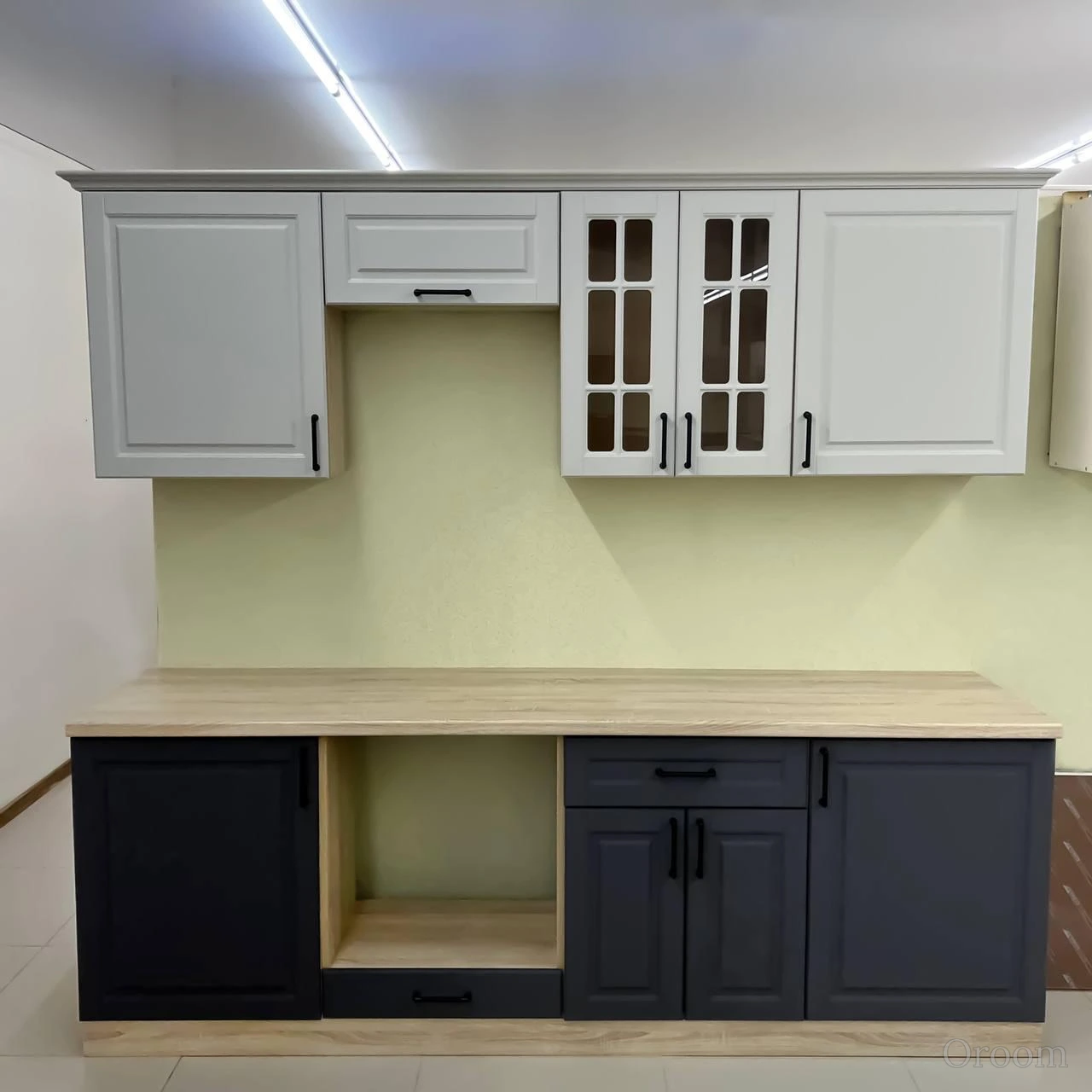 Кухня Николь 2.40 / дуб сонома графит