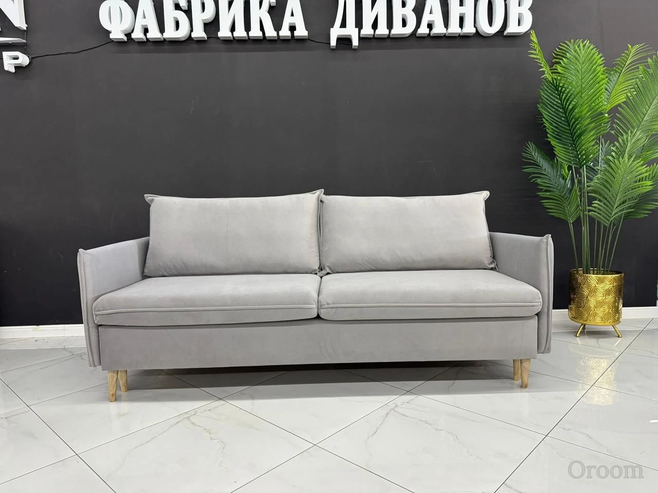 Диван Манхеттен диван-кровать / Sensey Steel grey Серый