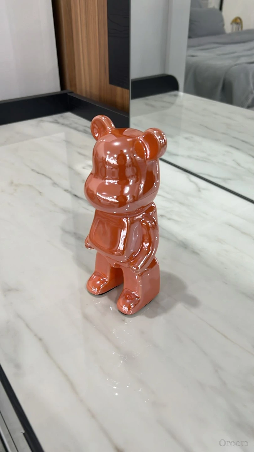 Статуэтка Мишка Тедди розовый