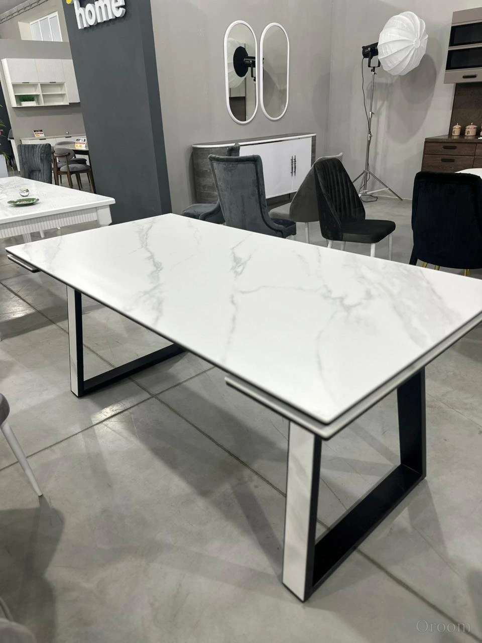 Стол Сильвер 1.80 / К3 / черные
